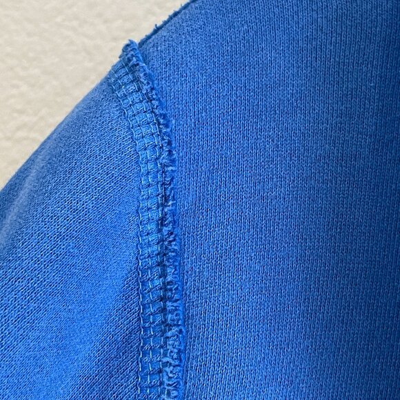 Vintage Y2K Abercrombie & Fitch Mens Medium Blue Muscle Hoodie Pullover - Picture 9 of 11